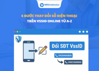 6 bước thay đổi số điện thoại trên VssID online từ A-Z thay đổi số điện thoại trên vssid