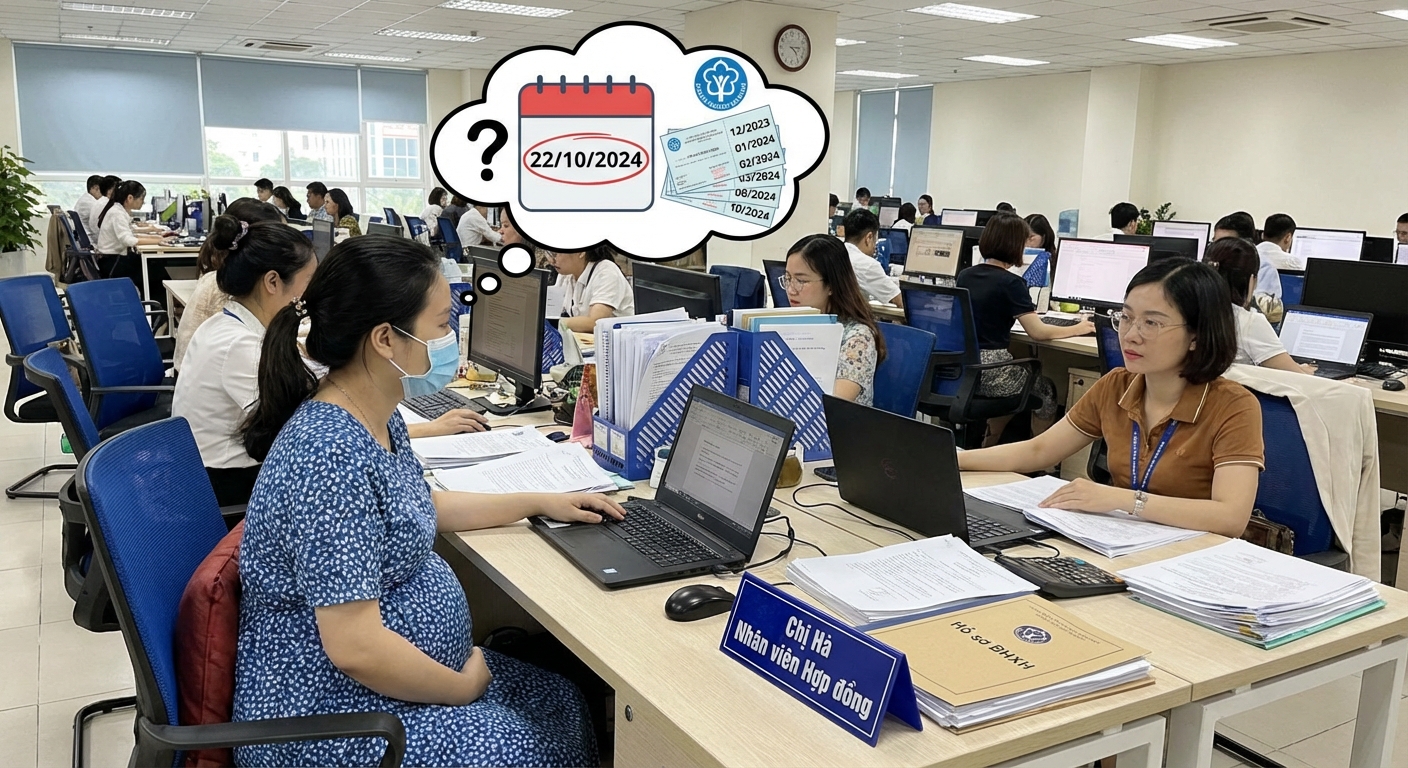 tính thời gian thai sản