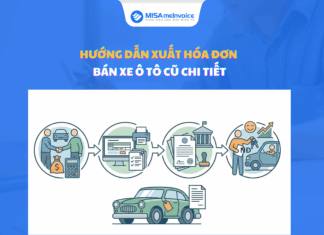 Hướng dẫn xuất hóa đơn bán xe ô tô cũ CHI TIẾT xuất hóa đơn bán xe ô tô cũ