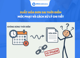 Xuất hóa đơn sai thời điểm: Mức phạt và cách xử lý chi tiết xuất hóa đơn sai thời điểm