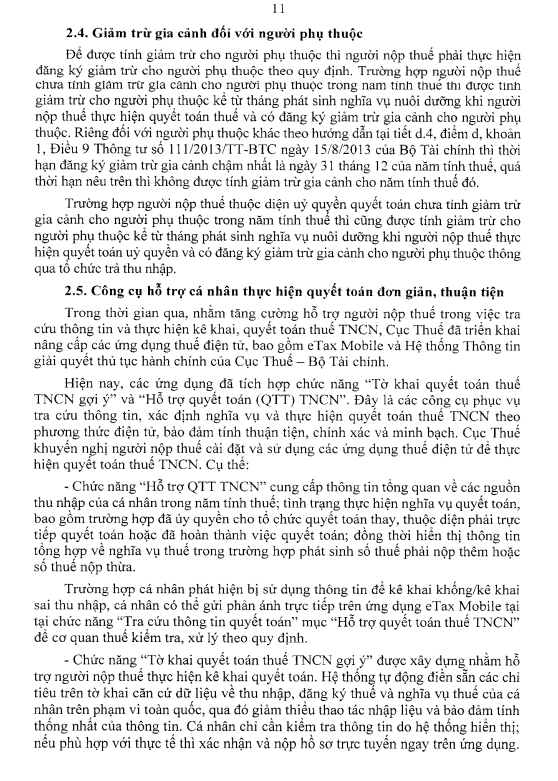 giảm trừ gia cảnh