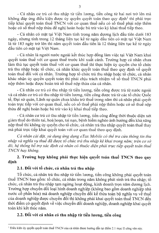 hướng dẫn kê khai quyết toán thuế TNCN