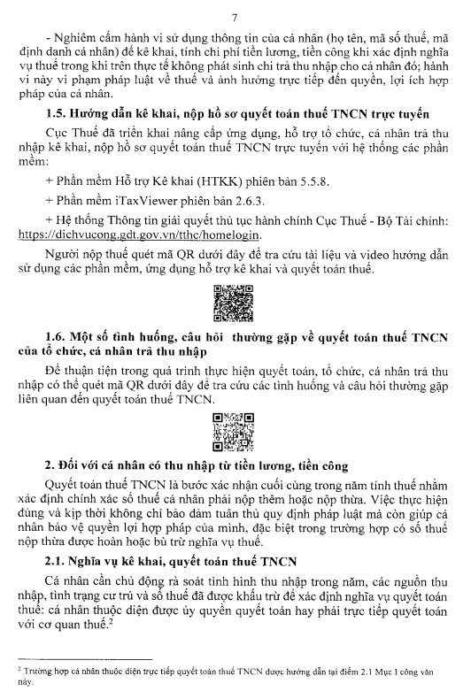 nộp hồ sơ quyết toán thuế TNCN