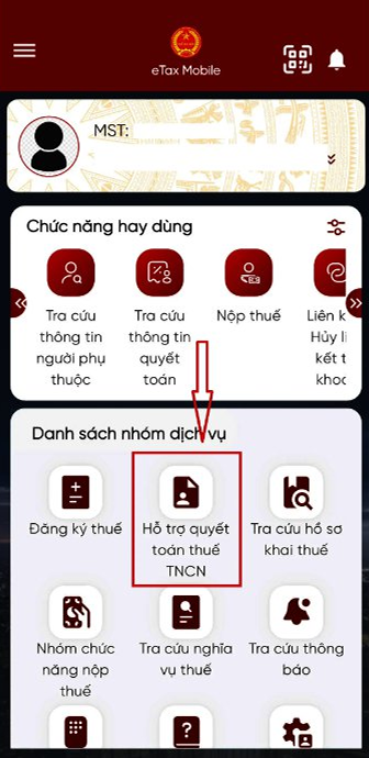 chọn hỗ trợ quyết toán thuế TNCN