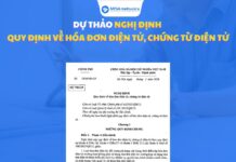 Dự thảo Nghị định THAY THẾ Nghị định 123 và nghị định 70 về hóa đơn điện tử, chứng từ điện tử Dự thảo quy định hóa đơn điện tử, chứng từ điện tử
