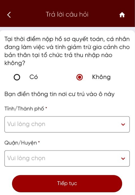 trả lời câu hỏi 2