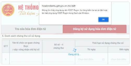 lỗi không tìm thấy ứng dụng nền